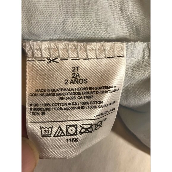 Lot Of 2 Old Navy Girl's Size 2T Shirts Tank Top And T-Shirt Blue New - Picture 3 of 12